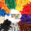 WYSWYG Briques de Construction de 1000 Pièces, Building Bricks Block WYSWYG Briques de Construction de 1000 Pièces, Building Bricks Block Ensemble de Blocs pour Enfants de 6 Ans Plus,Compatible avec Toutes Les Marques Principales, 10 Couleurs Classiques, 14 Formes