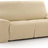 31BVxtzrvS._AC_.jpg MAXIFUNDAS - Housse de canapé Relax 3 places 2 pieds Vega Beige clair