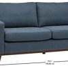 31RozjfLMXL._AC_.jpg Marque Amazon - Rivet, canapé avec piètement en bois apparent, modèle North End, largeur 78 cm, denim