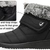 411EEvUuNL._AC_.jpg Vunavueya Chaussures Bottes D'Hiver Femmes Courte Bottines Mode de Neige avec Doublure Chaud Fourrure Winter Boots 35-42