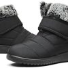 41-QmSTDRL._AC_.jpg Vunavueya Chaussures Bottes D'Hiver Femmes Courte Bottines Mode de Neige avec Doublure Chaud Fourrure Winter Boots 35-42