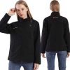 4127s0HS0L._AC_.jpg PROSmart Veste Chauffante pour Femme Veste Imperméable avec Batterie 12v
