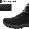 Mishansha Chaussures d'hiver pour Homme et Femme - Chaudes Légère Antiderapante