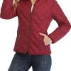 41IFmyOHsQL._AC_.jpg Veste d'hiver matelassée Chaude pour Femme Manches Longues