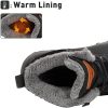 Mishansha Chaussures d'hiver pour Homme et Femme - Chaudes Légère Antiderapante