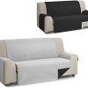 41QYOCn3UJL._AC_.jpg Martina Home Housse de canapé en Polyester, Gris, Noir, 3 Places