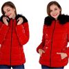 41RRpn1Ev5L._AC_.jpg BELLIVERA Doudoune Femme Matelassé Léger Manteau À Capuche D'hiver Avec Col Fourrure