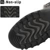 Mishansha Chaussures d'hiver pour Homme et Femme - Chaudes Légère Antiderapante