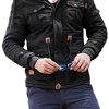 41lSFWGtYaL._AC_.jpg KEFITEVD Manteau de Pilote Militaire en Molleton Militaire à Capuche en Hiver pour Hommes avec Capuche