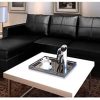 41tTVXC2xxL._AC_.jpg vidaXL Canapé Sectionnel 3 Places Similicuir Noir Salon Canapé d'angle Sofa