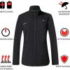 51QxlM2bk0L._AC_.jpg PROSmart Veste Chauffante pour Femme Veste Imperméable avec Batterie 12v