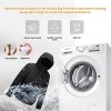 Veste Chauffante à Capuche,Veste Chaude avec 3 Niveaux de Chauffage,Interface USB,Hommes Femmes Hiver Manteaux Imperméable Coupe-Vent pour Le Travail en extérieur Tenue Quotidienne Ski Équitation Moto