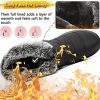 51Xi6GY3cmL._AC_.jpg Vunavueya Chaussures Bottes D'Hiver Femmes Courte Bottines Mode de Neige avec Doublure Chaud Fourrure Winter Boots 35-42