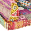 61FlEt1RtYL._AC_.jpg vidaXL Coussin de Canapé Palette Coussin de Sofa Palette Rembourrage Salon Maison Intérieur Confortable et Doux Multicolore Tissu Patchwork