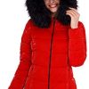 BELLIVERA Doudoune Femme Matelassé Léger Manteau À Capuche D'hiver Avec BELLIVERA Doudoune Femme Matelassé Léger Manteau À Capuche D'hiver Avec Col Fourrure