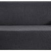 CHUN YI 1 Pièce Jacquard Housse de Canapé Extensible, Revêtement CHUN YI 1 Pièce Jacquard Housse de Canapé Extensible, Revêtement de Canapé (2 Places, Gris)