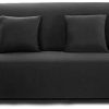 Cornasee Housse de canapé Extensible 3 Places avec accoudoirs,Revêtement de Cornasee Housse de canapé Extensible 3 Places avec accoudoirs,Revêtement de Canapé (Noir,3 Places)