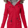 Femme Manteau Chaud Peluche Doublé Trench Veste à Capuche Hiver Femme Manteau Chaud Peluche Doublé Trench Veste à Capuche Hiver Pardessus Épais
