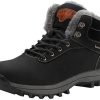 Mishansha Chaussures d'hiver pour Homme et Femme - Chaudes Légère Antiderapante