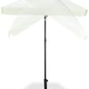 213P2sC3hbS._AC_.jpg Relaxdays Parasol 200 x 120 cm Rectangle Hauteur réglable Cadre en Acier ombrelle Jardin terrasse Baleine Polyester inclinable