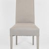 21D6Qk73t1L._AC_.jpg Tommychairs - Set 4 chaises Chiara Structure Bois de hêtre rembourrés revêtus en Tissue Couleur Chamois