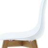 Life Interiors - Chaise de Salle à Manger Scandinave Blanche Rico - Salle à Manger, Cuisine, Coiffeuse (Blanc, 1)
