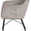 21RdSf-yV9L._AC_.jpg FurnLAB Lot de 2 chaises de salle à manger avec accoudoirs et pieds en métal Gris