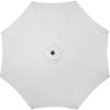 21XFfJPBzhS._AC_.jpg SPRINGOS Parasol de jardin avec fonction basculante - 245 x 290 cm (H x l) - Protection solaire - Système de manivelle - Réglable en hauteur - Argenté - GU0020
