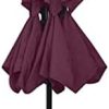 21ZFdhveFRS._AC_.jpg vidaXL Parasol à 3 Niveaux avec Mât en Aluminium Abri Solaire Parasol de Jardin Parasol de Plage Patio Terrasse Extérieur Arrière-Cour Bordeaux 2,5 m