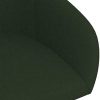 21a1iD9mDBL._AC_.jpg vidaXL Chaise pivotante de Salle à Manger Vert foncé Velours