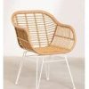 21c01A5BckL._AC_.jpg SKLUM Chaise de Salle à Manger en Rotin Synthétique Zole Blanc