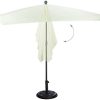21iPuWaX9cS._AC_.jpg Relaxdays Parasol 200 x 120 cm Rectangle Hauteur réglable Cadre en Acier ombrelle Jardin terrasse Baleine Polyester inclinable