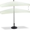 21iWeHIkeJS._AC_.jpg Relaxdays Parasol 200 x 120 cm Rectangle Hauteur réglable Cadre en Acier ombrelle Jardin terrasse Baleine Polyester inclinable