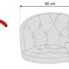 21j8DkarhGL._AC_.jpg Amanda Coussin fauteuil rotin, coussin fauteuil jardin, coussin de chaise, coussin chaise cocon, coussin banc de jardin – Beige