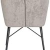 21zjG8EqBuL._AC_.jpg FurnLAB Lot de 2 chaises de salle à manger avec accoudoirs et pieds en métal Gris