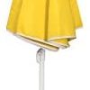 310Z4rLzw-L._AC_.jpg Sekey® Parasol Ø 160 cm inclinable pour Patio Jardin Balcon Piscine Plage Jaune Rond Sunscreen UV20+