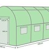 31Er6KwEciS._AC_.jpg Générique Serre de Jardin Tunnel - bache armée - 9m2, 4,5x2m - en polyéthylène armée - Anti UV