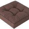 31H0ecWN9QL._AC_.jpg Coussin de jardin, pour chaise, fauteuil rotin, fauteuil jardin, coussin fauteuil rotin, coussin fauteuil jardin - Taille M, 50 x 50 x 40 cm – Marron