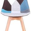 31IfguxmfSL._AC_.jpg GrandCA HOME Lot de 2/4 chaises de salle à manger style nordique (2, Bleu)