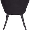 31QWh5pxdGL._AC_.jpg WOLTU 1 pièce Chaise de Salle à Manger rembourrée en Velours Pieds en métal,Chaise de réception Couleur Noir BH244sz-1