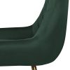 31Sqee1aNZL._AC_.jpg Wolmics Chaises de Salle à Manger Chaise Scandinave Velours Lot de 2 avec accoudoirs,Chaise Fauteuil Chaise Cuisine avec Pieds doré en Métal,Vert Foncé