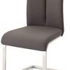 31Vr1qqC1GL._AC_.jpg Robas Lund Chaises Salle à Manger Lot de 2 Chaises marron, Véritable cuir Chaise pied luge Chaise Salle à Manger, charge max. 140 kg, Chaise Artos