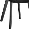 31XRhQEU6FL._AC_.jpg EUGAD 0656BY-2 Chaise de Salle à Manger Lot de 2 avec Velours Assise,Chaise Cuisine Chaise à Manger en Bois,Noir