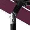 31Y4FDxuIGS._AC_.jpg vidaXL Parasol à 3 Niveaux avec Mât en Aluminium Abri Solaire Parasol de Jardin Parasol de Plage Patio Terrasse Extérieur Arrière-Cour Bordeaux 2,5 m
