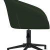 31c0K6va8ML._AC_.jpg vidaXL Chaise pivotante de Salle à Manger Vert foncé Velours