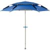 31gV97ReXS._AC_.jpg Parasol de plage / jardin Ø 200 cm anti-vent, mât en aluminium, pare-soleil pour terrasse, hauteur réglable, jardin, camping, piscine, inclinable pliable à 360 ° rotatif anti-vent