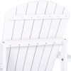 31hHBVGOooL._AC_.jpg Outsunny Fauteuil de Jardin Adirondack Chaise Longue inclinable en Bois 97L x 73l x 93H cm Blanc