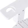 31npMBppjJL._AC_.jpg Outsunny Fauteuil de Jardin Adirondack Chaise Longue inclinable en Bois 97L x 73l x 93H cm Blanc