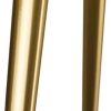 31oemtXEFQL._AC_.jpg TecTake 800861 Lot de 2 Chaises de Salle à Manger Effet Velours Scandinave Pieds en Acier Dorés Élégant avec Accoudoirs – Diverses Couleurs (Rose)