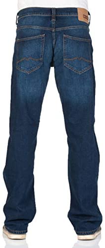 MUSTANG Oregon Jean pour homme coupe Bootcut Denim stretch Coton Bleu Noir W30 W31 W32 W33 W34 W36 W38 W40 